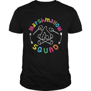 Marshmallow Squad Family Camping Summer Vacation Shirt